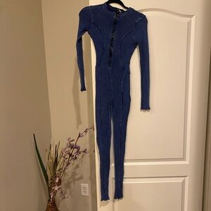 Denim jumpsuit
